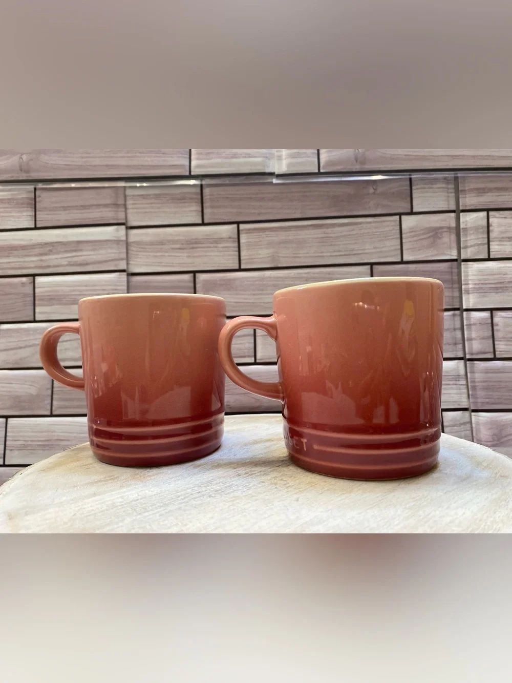 Le Creuset ❤️300ml  Coffee & Tea Mug  Rose Quartz set of 2 New